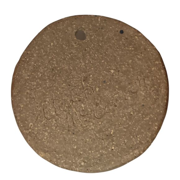 Pottery Wall Pocket Branch Leaves Berries Brown Neutral Cokors Signed Christy - Picture 4 of 10